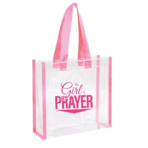 The Girl Of Prayer Tote Bag